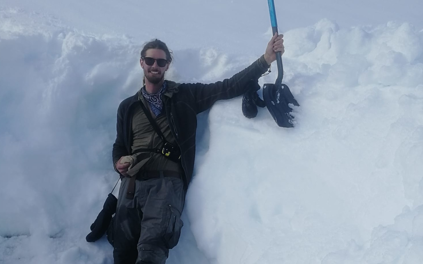 Adam Ruka visited soil ecology group